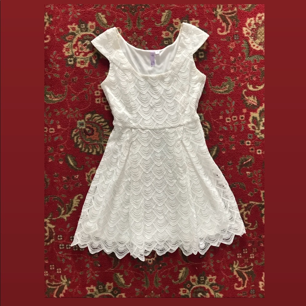 White Francesca’s dress